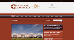 Desktop Screenshot of malavolta.com